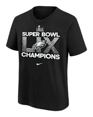 Подростковая футболка Philadelphia Eagles Super Bowl LIX Champions Big Kids' Nike NFL