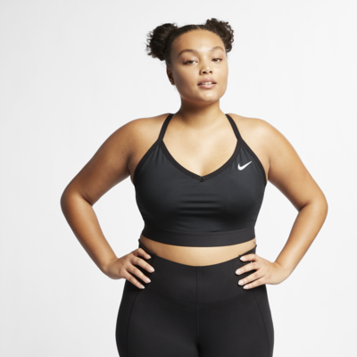 Nike Indy Women's Light-Support Padded Sports Bra (Plus Size). Nike HR