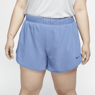 plus size white nike shorts