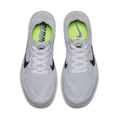 Free rn flyknit 2018 womens white best sale