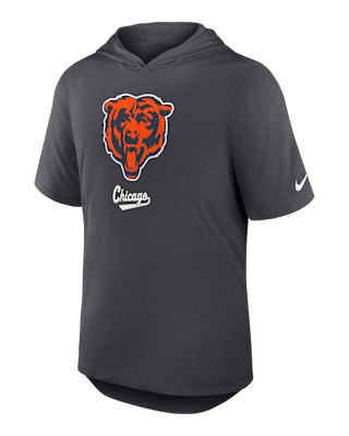 Мужская футболка Chicago Bears Nike Dri-FIT NFL Hooded