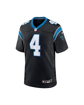 Детские джерси Tetairoa McMillan Carolina Panthers 2025 NFL Draft First Round Pick Big Kids' Nike NFL Game Jersey