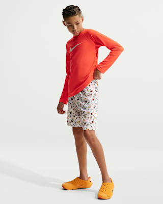 Детские шорты Nike Swim Breaker Big Kids' (Boys') 7" Brief-Lined Volley Short