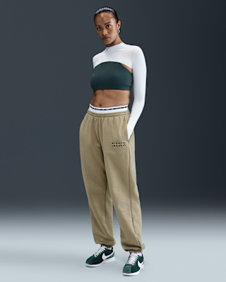 Женские  Nike Sportswear Phoenix Fleece High-Waisted Sweatpants