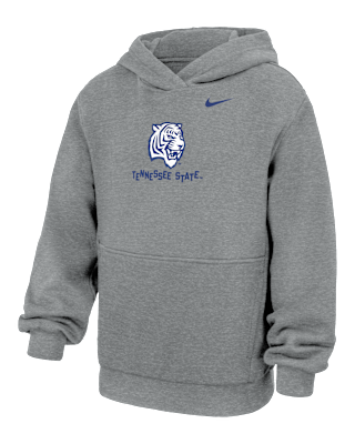 Детское худи Tennessee State University Club Fleece Big Kids' Nike College Hoodie