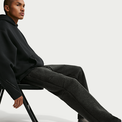 Pants de tejido Fleece con dobladillo abierto para hombre Nike Tech