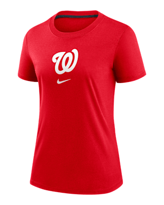 Женская футболка Washington Nationals Authentic Collection Early Work Nike MLB