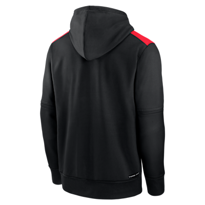 Cincinnati Reds Authentic Collection City Connect Men's Nike Therma MLB Pullover Hoodie