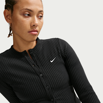 Nike Sportswear Chill Knit Women's Slim Wide-Ribbed Cardigan