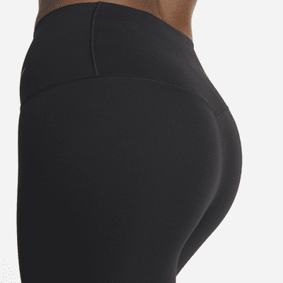 Leggings cropped de tiro alto de sujeción suave para mujer Nike Zenvy