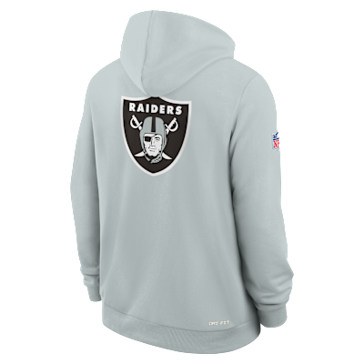 Las Vegas Raiders Utility Player Sideline Men's Nike Dri-FIT NFL Full-Zip Hoodie