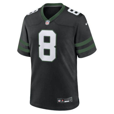 Jersey de fútbol americano Nike de la NFL Game para hombre Aaron Rodgers New York Jets