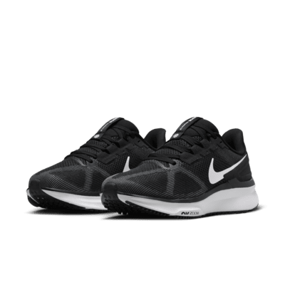 Tenis de correr en carretera para mujer (extraancho) Nike Structure 25