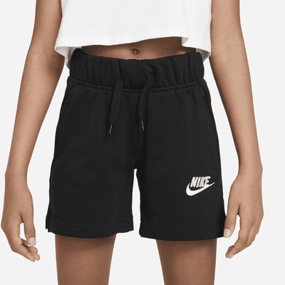 Nike Sportswear Club 大童 (女童) 法國毛圈布短褲