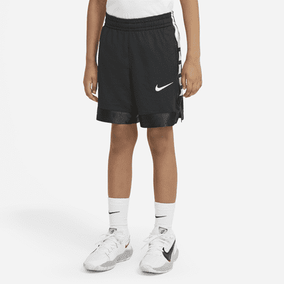 Nike Boys' Dri-Fit Elite Basketball Shorts - Red & White - S (Small)