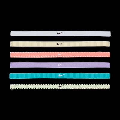 Opaski na głowę Nike Flex (6 szt.)