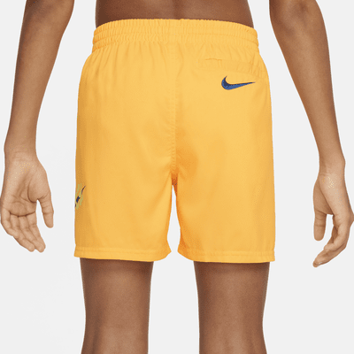 Shorts de vóleibol de 10 cm para niño talla grande Nike Swim Scribble