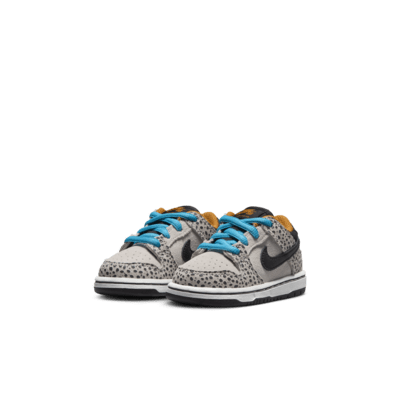 Chaussure Nike SB Dunk Low Pro Electric pour bébé et tout-petit