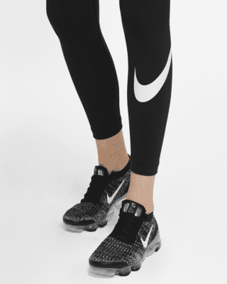 Nike Sportswear Essential Women's Mid-Rise Swoosh Leggings.