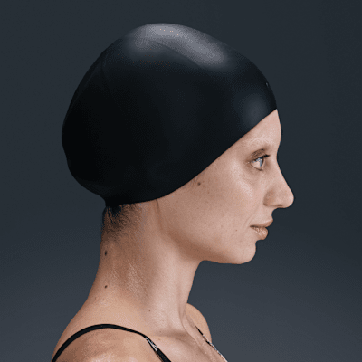 Nike Solid Long Hair Silicone Training Cap