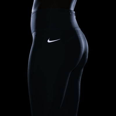 Nike Epic Fast Hardlooplegging met halfhoge taille en zak voor dames