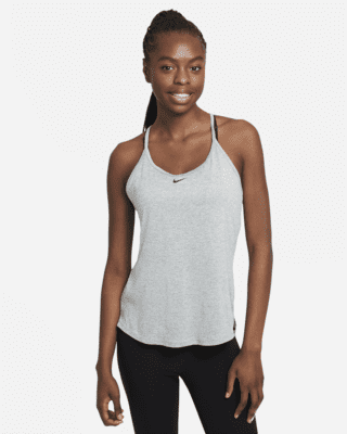 nuez agenda Celda de poder Nike Dri-FIT One Elastika Camiseta de tirantes de ajuste estándar - Mujer.  Nike ES