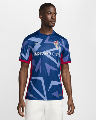 Мужские джерси North Carolina Courage 2024 Stadium Primary Nike Dri-FIT NWSL Replica Jersey