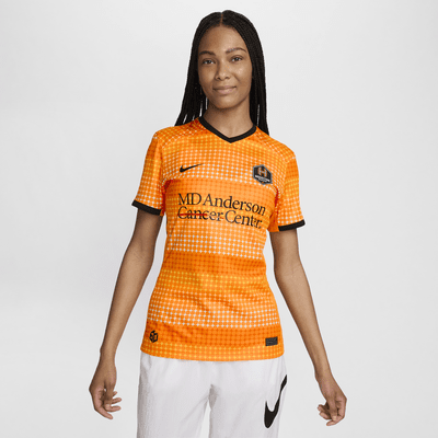 Jersey Nike Dri-FIT de la NWSL tipo réplica para mujer Houston Dash 2024 Stadium Primary