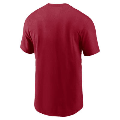 NFL Team Apparel Boys' San Francisco 49ers Big Blocker Red T-Shirt