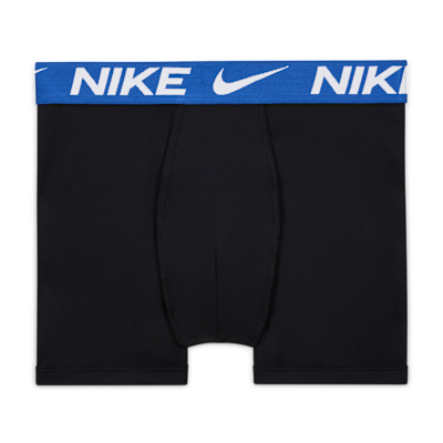 Nike Dri-FIT Essentials Big Kids' Printed Boxer Briefs (3-Pack)