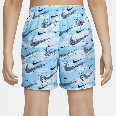 Nike Swim Flock Big Kids' (Boys') 4" Volley Shorts