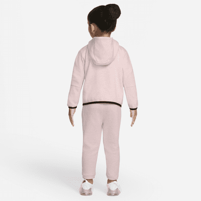 Conjunto de sudadera con gorro con cierre y pantalón para bebé (12 a 24 meses) Nike Sportswear Tech Fleece