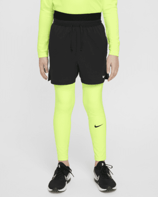 Подростковые тайтсы Nike Pro Dri-FIT Big Kids' (Boys') Tights