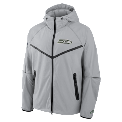 Seattle Seahawks Rivalries Collection Tech Men's Nike NFL Full-Zip Jacket
