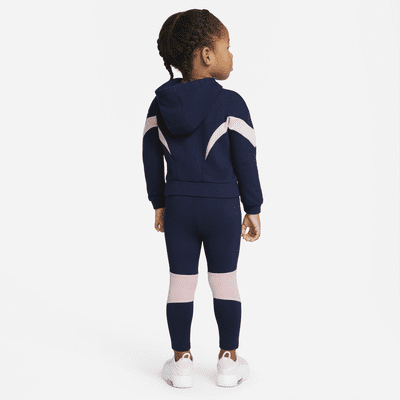 Conjunto de leggings y sudadera con capucha para bebé (de 12 a 24 meses) Nike Air