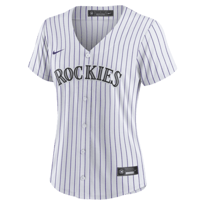 MLB Colorado Rockies (Kris Bryant) Women's Replica Baseball Jersey.