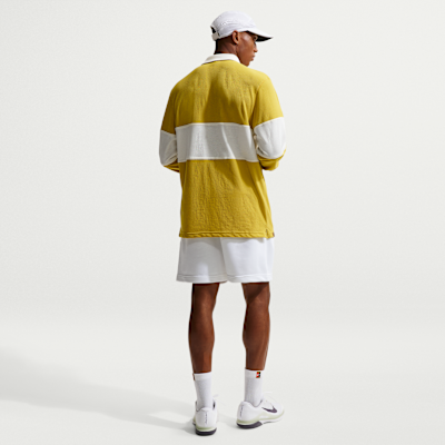 NikeCourt Heritage Dri-FIT tennisshorts van fleece voor heren