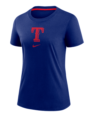 Женская футболка Texas Rangers Authentic Collection Early Work Nike MLB