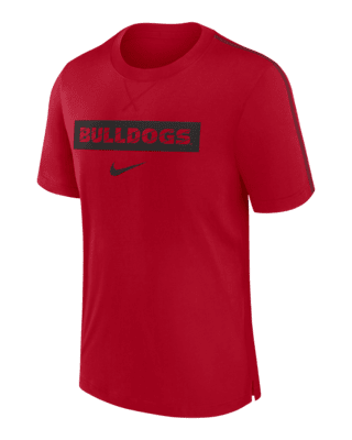 Мужская футболка Georgia Bulldogs Sideline Player Nike Dri-FIT College