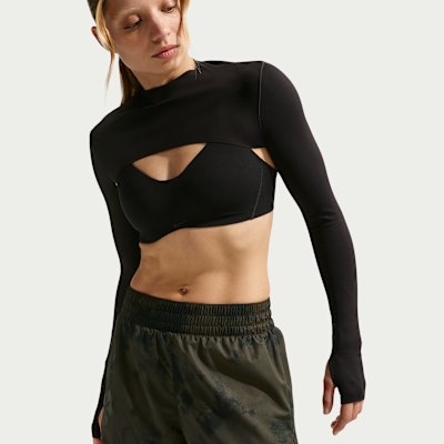 Nike One Women's Dri-FIT High-Waisted 8cm (approx.) 2-in-1 Shorts