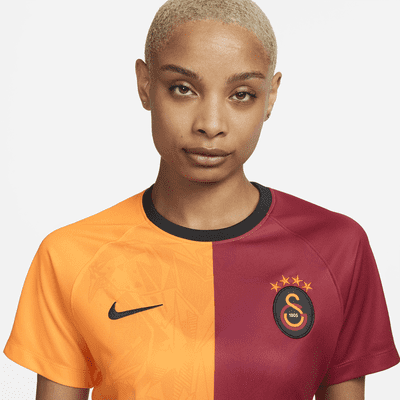 Galatasaray 2022/23 Home Women's Nike Dri-FIT Short-Sleeve Football Top