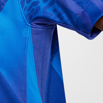 Koszulka piłkarska dla dużych dzieci Nike Dri-FIT Brazylia Stadium 2025 (drużyna kobiet) (wersja wyjazdowa) – replika