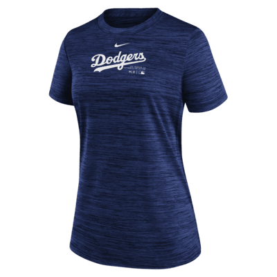 Женская футболка Los Angeles Dodgers Authentic Collection Practice Velocity