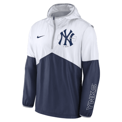 Nike Overview (MLB New York Yankees) Men's 1/2-Zip Jacket