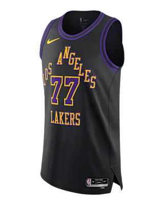 Мужские джерси Los Angeles Lakers City Edition Nike Dri-FIT ADV NBA Authentic Jersey