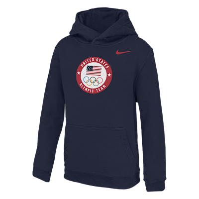 Nike "Team USA" Big Kids' Club Fleece Hoodie