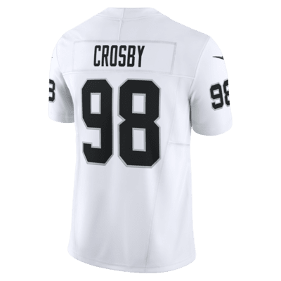 Maxx Crosby Las Vegas Raiders Men's Nike Dri-FIT NFL Limited Football ...