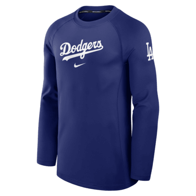 Los Angeles Dodgers Authentic Collection Game Time Men's Nike Dri-FIT MLB Long-Sleeve T-Shirt