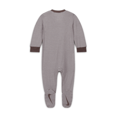 Nike Baby Essentials Baby (0-9M) Striped Footed Coverall