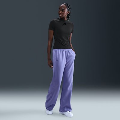 Nike Sportswear Chill Knit Women's Tight Short-Sleeve Mock-Neck Top